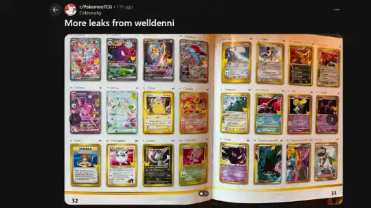 Filtración masiva del 30 aniversario de Pokémon TCG: se filtra el libro de la ETB y ya hay quien abre sobres en redes sin ningún pudor