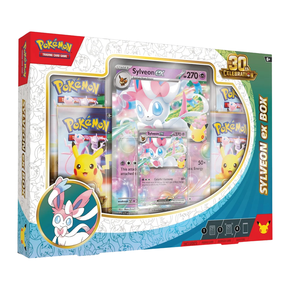 Caja Sylveon/Greninja 30 Aniversario Español