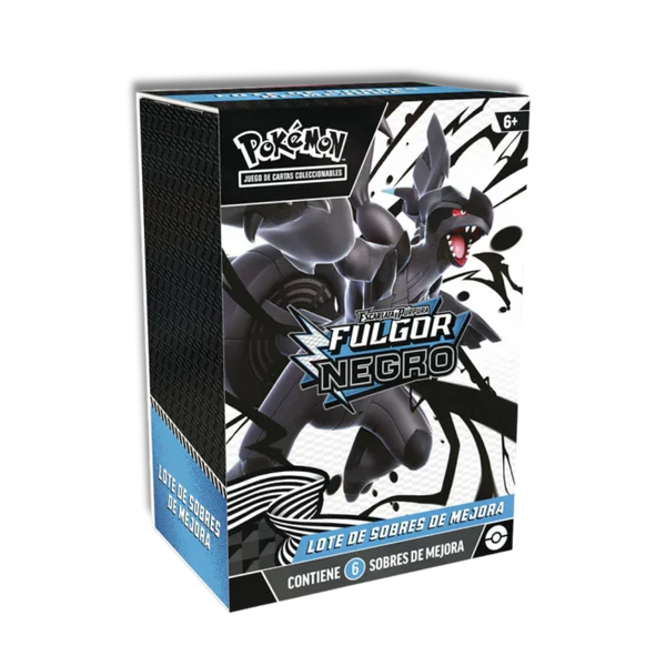 Caja 6 Sobres Fulgor Negro Español