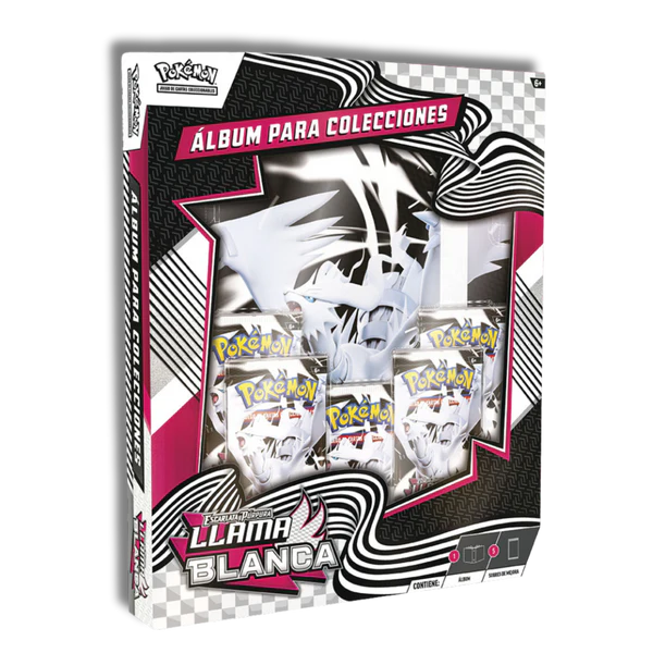 Caja Álbum Llama Blanca Español