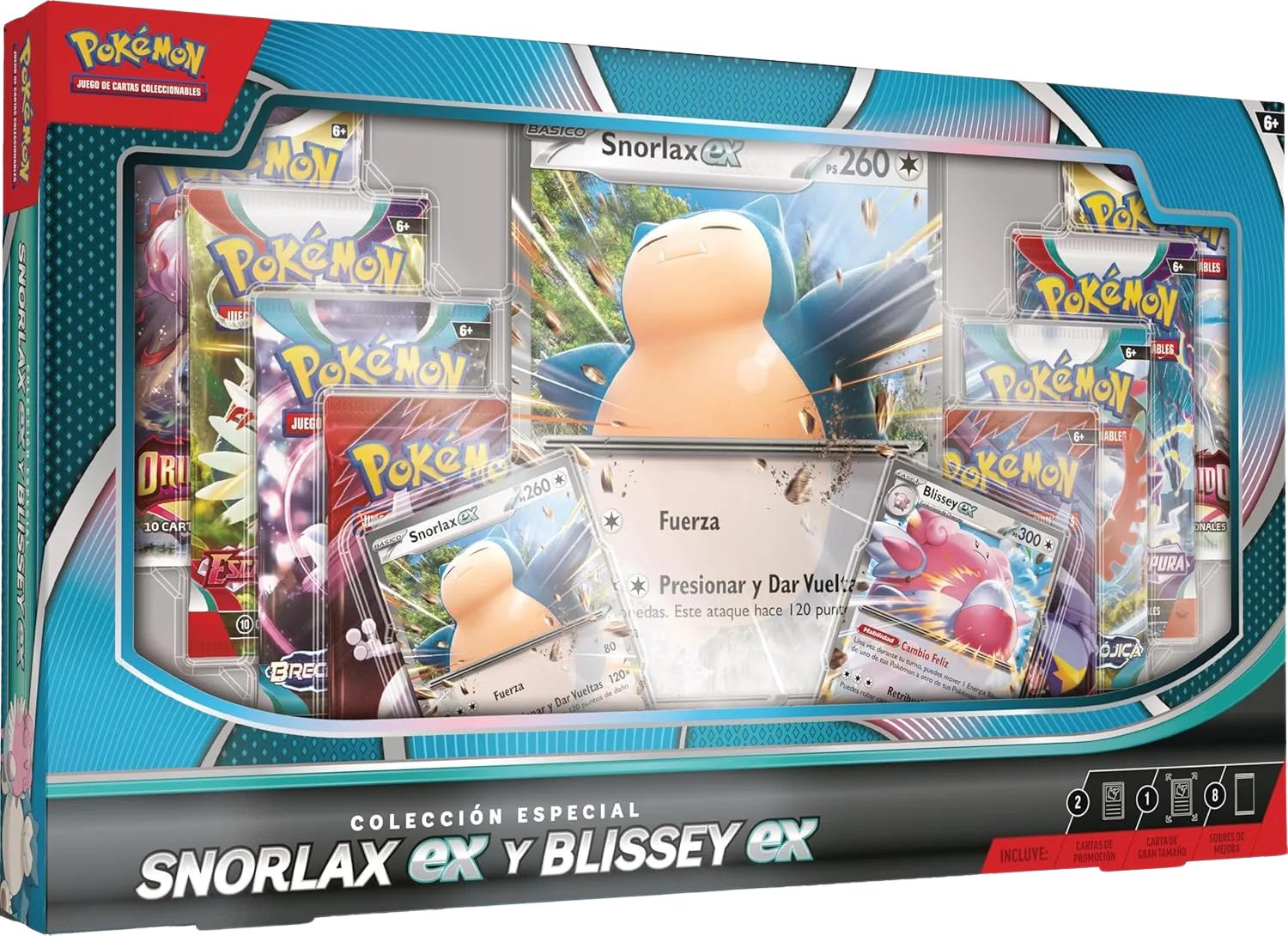Caja Snorlax Español