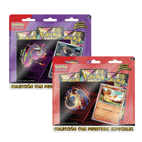 Blister 3 Sobres Héroes Ascendentes Español