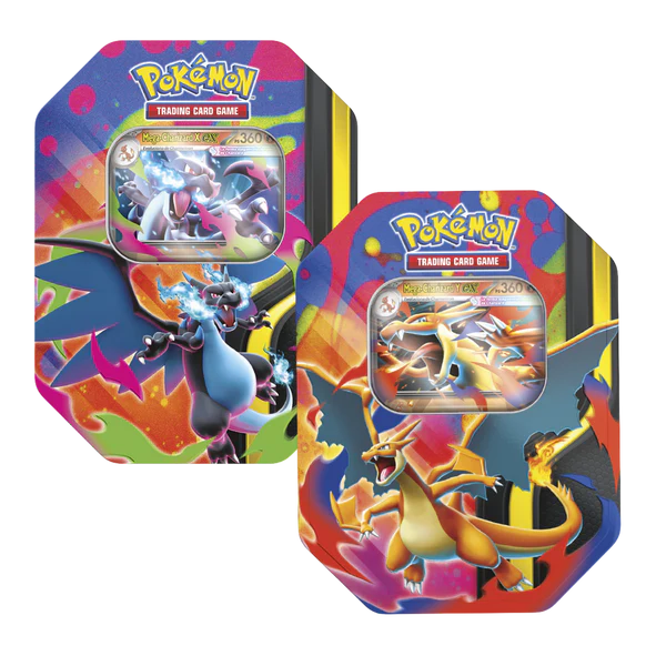 Lata Mega Charizard X & Y Español